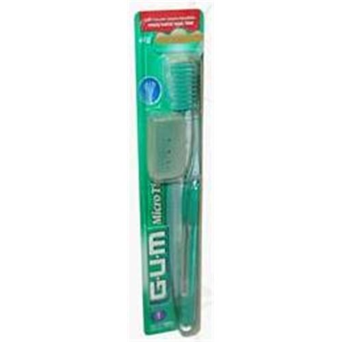 GUM MICRO TIP FULL toothbrush head long, adult, 4 rows. soft (ref. 470) - unit