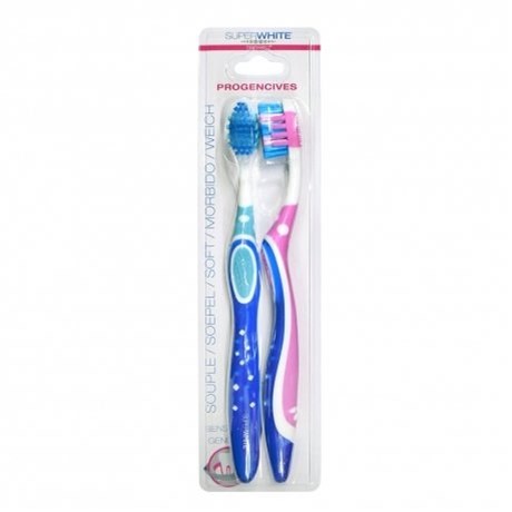 Superwhite Progencives Soft Toothbrush x2