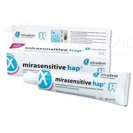 MIRASENSITIVE PAH +, fluorinated toothpaste. - 50 ml tube