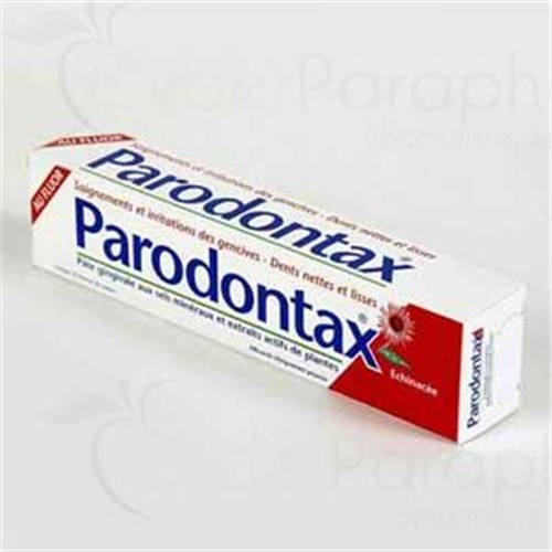 PARODONTAX PASTE GINGIVAL, gum paste with fluoride minerals and plant extracts. - 2 x 75 ml tubes