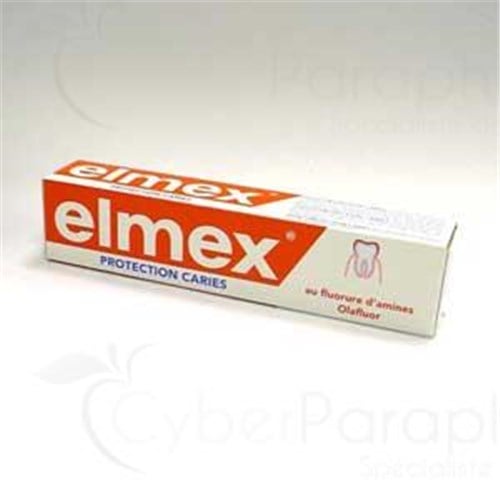 TOOTH DECAY PROTECTION ELMEX, Toothpaste olafluor to the amine fluoride. (Ref. K809125) - 2 x 75 ml tube