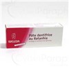 TOOTHPASTE Weleda, toothpaste flavor ratanhia. - 75 ml tube