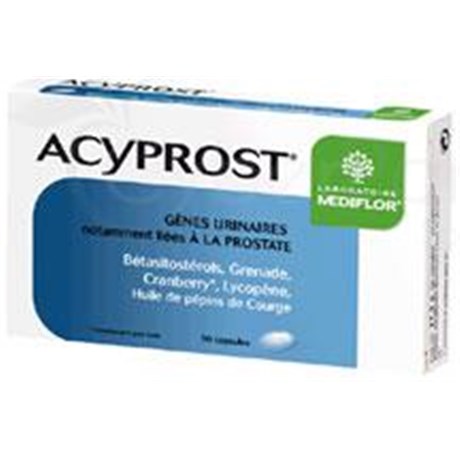 ACYPROST, capsule, food supplement herbal urinary referred. - Bt 30