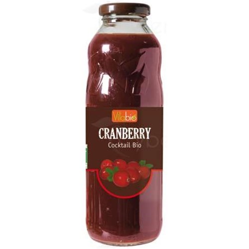 CRANBERRY COCKTAIL Vitabio, fruit cocktail, cranberry concentrate grape. - 50 cl bottle