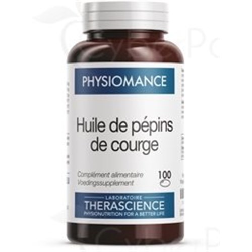 PHYSIOMANCE HUILE DE PÉPINS DE COURGE 100 Gélules