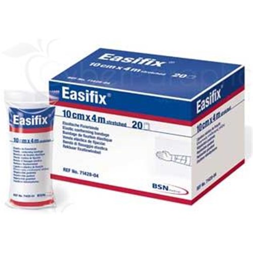 EASIFIX, Bande de fixation extensible non adhésive. 4 m x 10 cm - unité