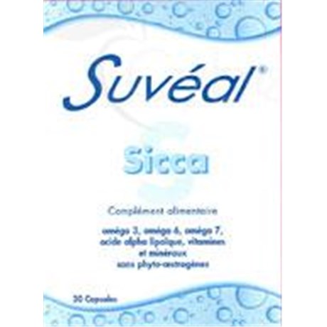 SUVÉAL SICCA, Capsule dietary supplement for comfort mucous membranes. - Bt 30