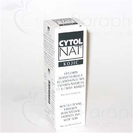 CYTOLNAT KOJIC, Skin Lightening Emulsion with natural extracts and kojic acid 30 ml tube