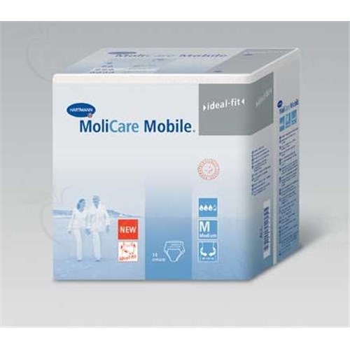 MOLICARE MOBILE, Slip absorbant jetable pour incontinence urinaire, adulte. extralarge, 130 cm - 170 cm (ref. 915804) - sac 14